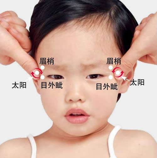 运太阳改善孩子头痛