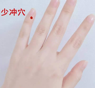 少冲穴的正确位置图